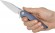 Knife CJRB Agave G10 Gray-blue