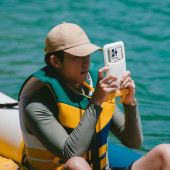 Водонепроникний чохол для телефону Naturehike CNK2300BS015, сірий Водонепроникний чохол для телефону Naturehike CNK2300BS015, сірий