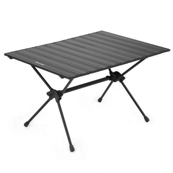 Naturehike CNH22JU037 lightweight folding table, aluminum, black