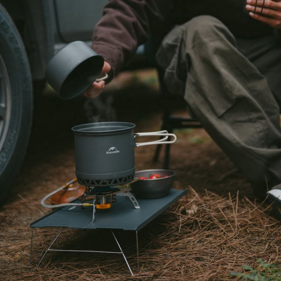 Camping cookware set 2 pcs. Naturehike CNK2300CJ0002, 1.8 l, aluminum