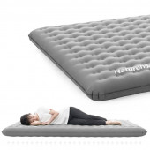 Матрац надувний подвійний Naturehike NH19QD010, сірий Матрац надувний подвійний Naturehike NH19QD010, сірий