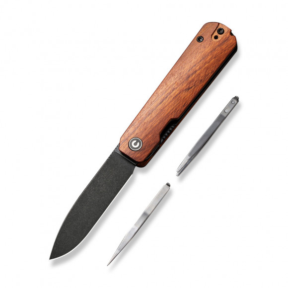 Ніж складаний Civivi Sendy Guibourtia Wood C21004A-2 Ніж складаний Civivi Sendy Guibourtia Wood C21004A-2