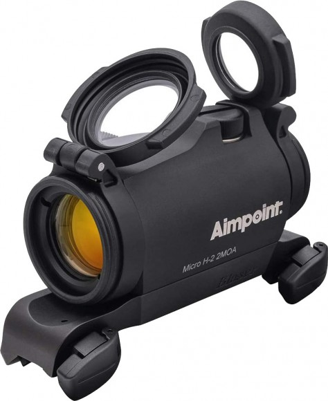 Celownik kolimatorowy Aimpoint Micro H-2 2MOA. Mocowanie siodła Blaser QD Celownik kolimatorowy Aimpoint Micro H-2 2MOA. Mocowanie siodła Blaser QD