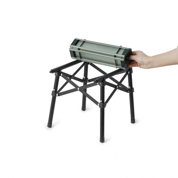 Naturehike CNH22JU050 folding table, aluminum, dark green