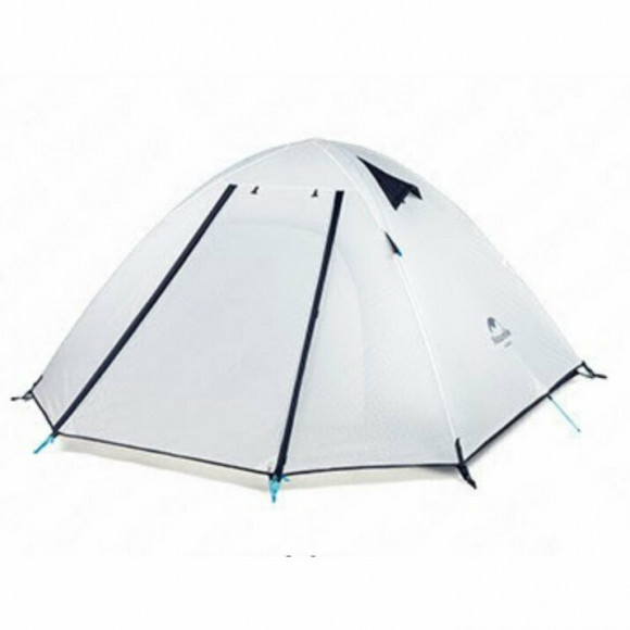 Палатка тримісна Naturehike P-Series NH18Z033-P, 210T/65D, біла