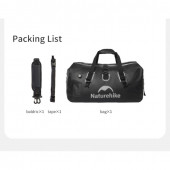 Водонепроникна дорожня сумка Naturehike CNK2450XB015, 90 л, чорна Водонепроникна дорожня сумка Naturehike CNK2450XB015, 90 л, чорна