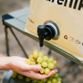 Складаний контейнер для води з поліетилену Naturehike CNK2450CF027, 10 л, блакитний Складаний контейнер для води з поліетилену Naturehike CNK2450CF027, 10 л, блакитний