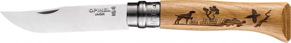 Knife Opinel No. 8 Animalia "Dog"
