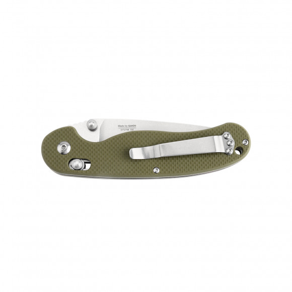 Nowy schowek Ganzo D727M-GR zielony (stal D2)