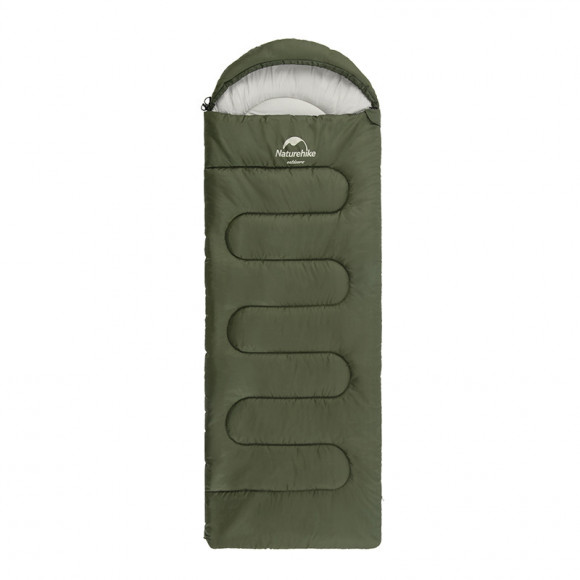 Спальний мішок Naturehike Y150L NH21MSD08, лівий, темно-зелений Спальний мішок Naturehike Y150L NH21MSD08, лівий, темно-зелений