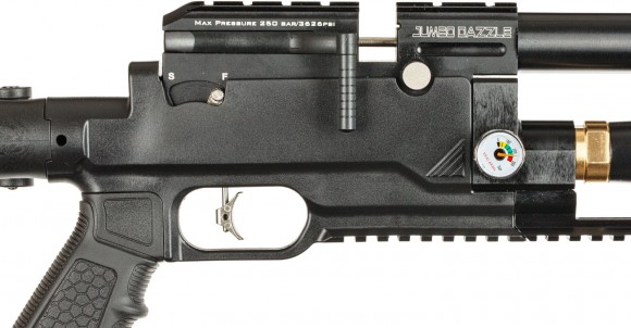 Гвинтівка пневматична Kral Jambo Dazzle PCP Synthetic Black 4, 5 мм Гвинтівка пневматична Kral Jambo Dazzle PCP Synthetic Black 4, 5 мм