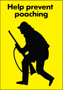 Help prevent poaching